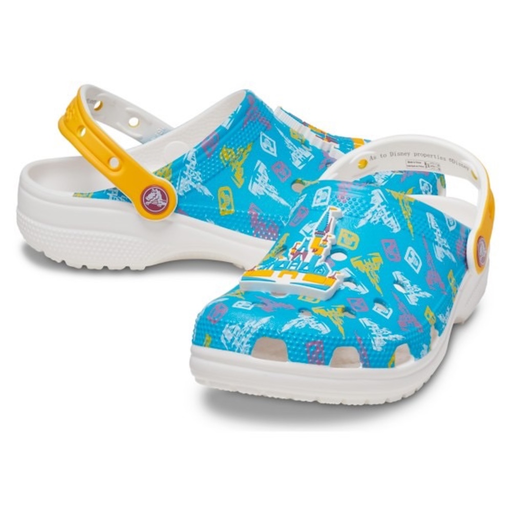 Walt Disney world Cinderella castle clogs by crocs